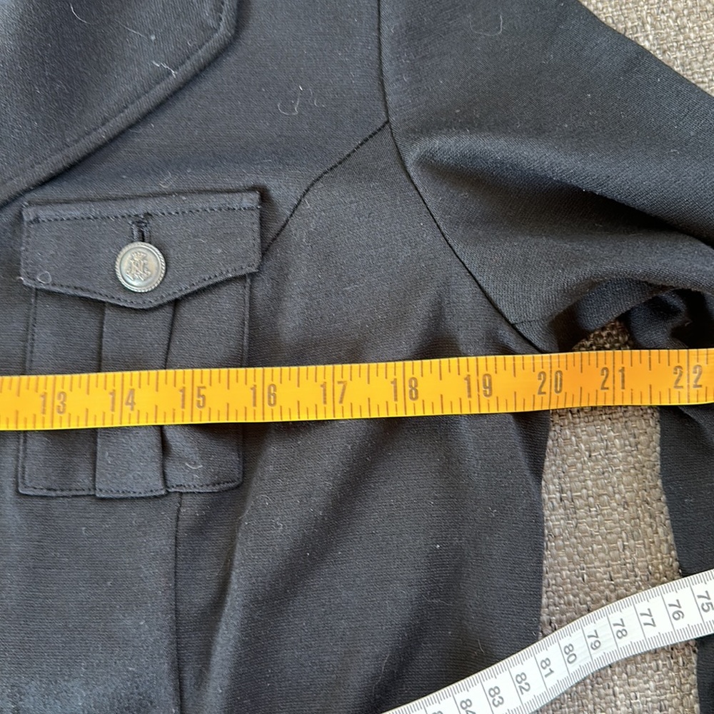 Relativity Women’s Black Button Jacket Blazer Siz… - image 5